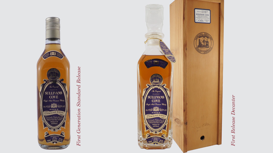 Historical First Release Sullivans Cove Australian Whisky