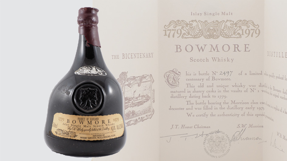 Sell Your Bowmore Bicentenary Islay Single Malt Scotch Whisky