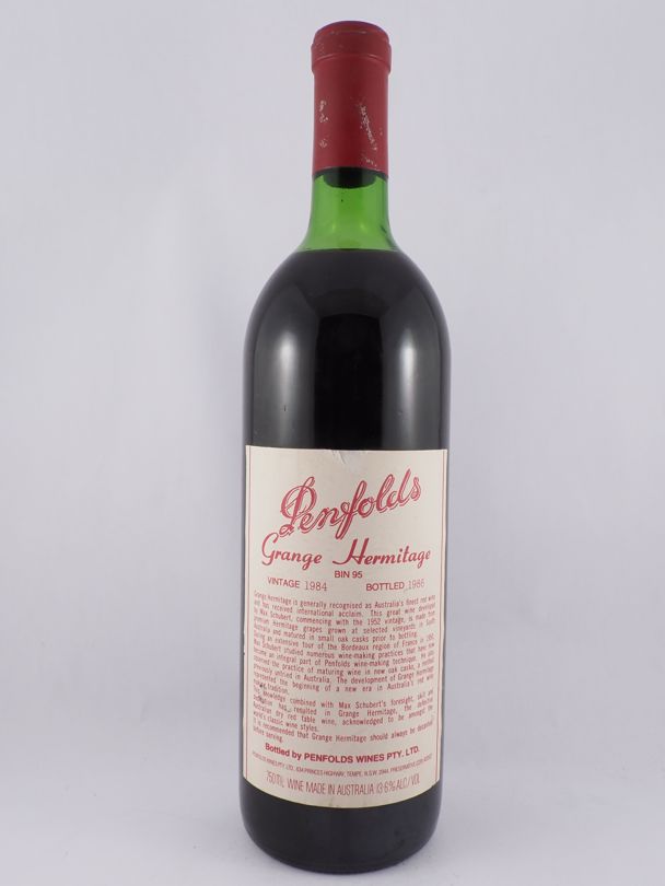 1984 PENFOLDS Bin 95 Grange Shiraz, South Australia | Wine Auction ...