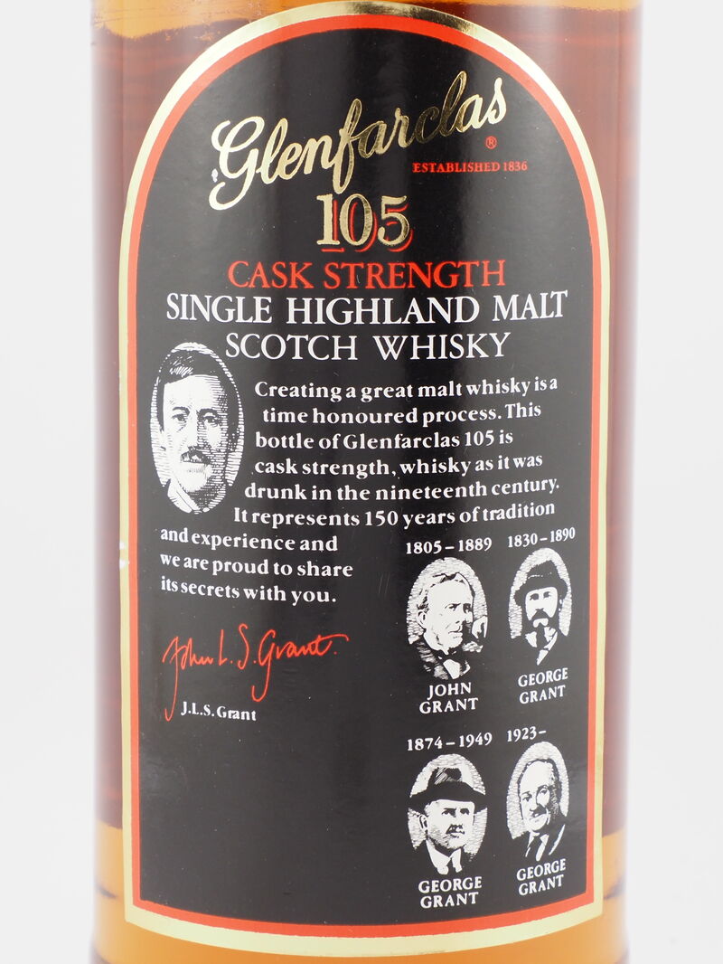 GLENFARCLAS 105 Cask Strength Highland Single Malt Whisky NV