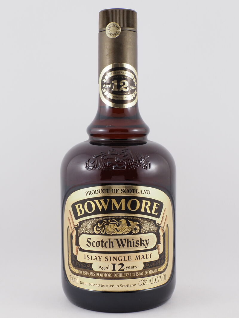 BOWMORE 12 Year Old Single Malt Scotch Whisky (1980