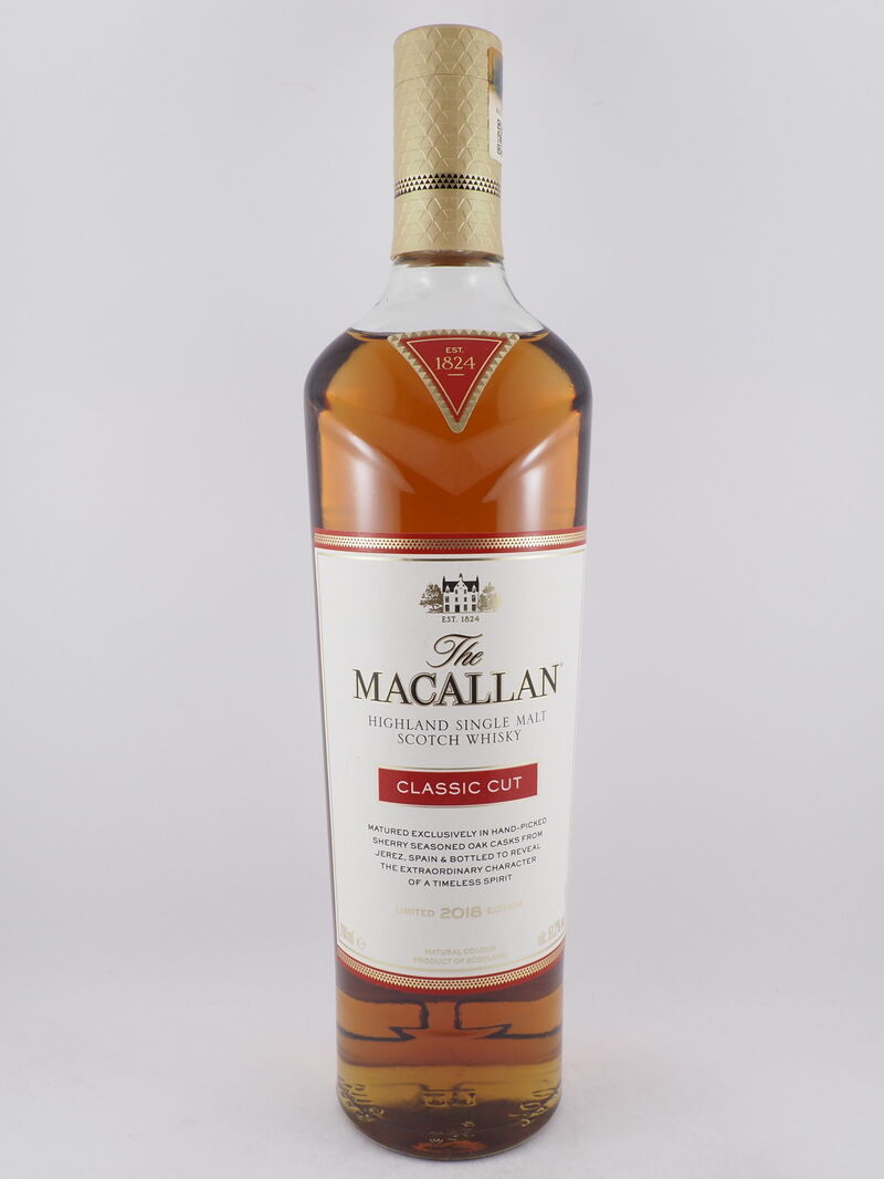 MACALLAN Classic Cut Highland Single Malt Scotch Whisky BT 2018