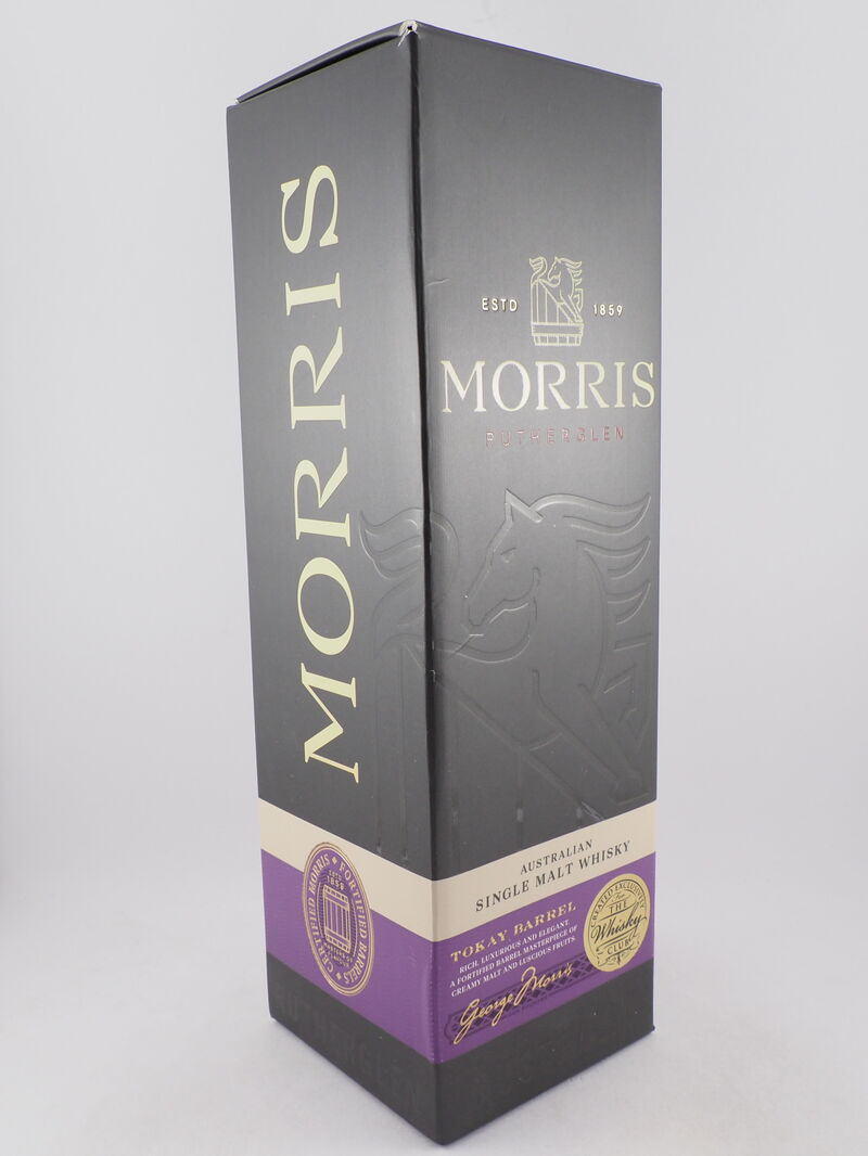 MORRIS WINES Tokay Barrel Single Malt Australian Whisky 47.8% ABV NV