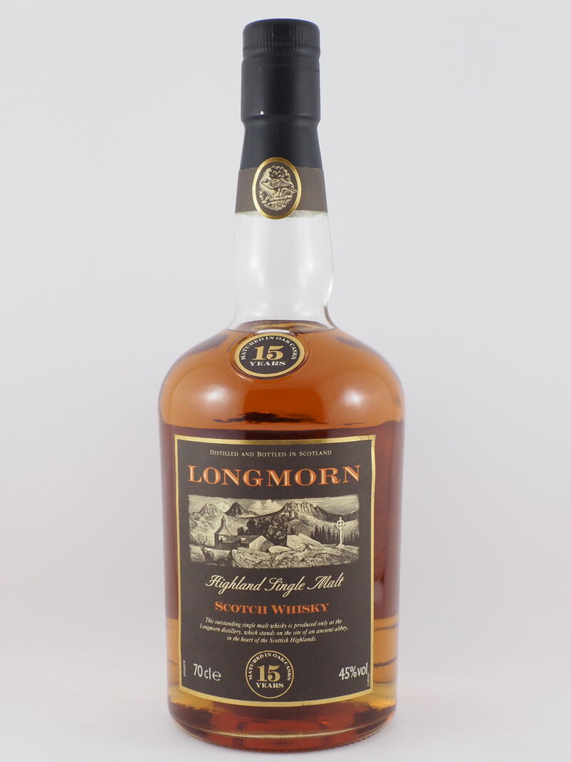 LONGMORN 15 Year Old Single Malt Whisky 45% ABV NV