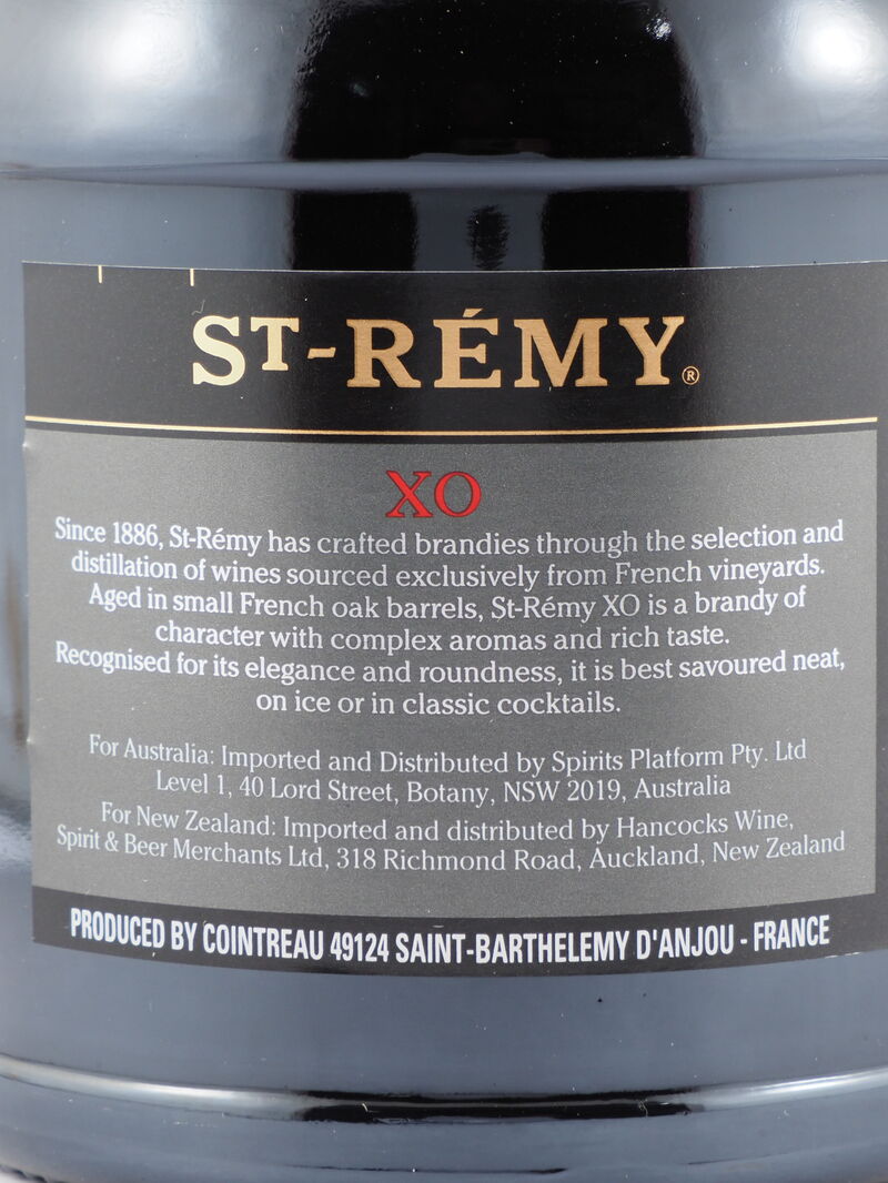 ST-REMY XO Extra Old French Brandy 40% ABV NV