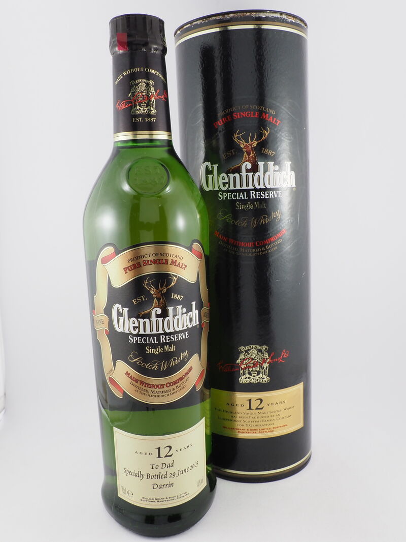 GLENFIDDICH Special Reserve 12 Year Old 40% ABV NV